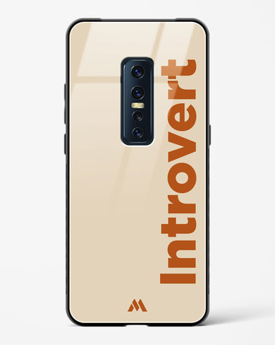 Introvert Glass Case Phone Cover (Vivo)