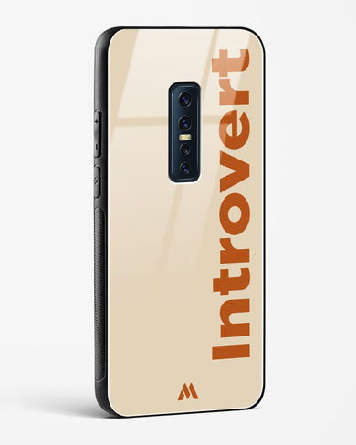 Introvert Glass Case Phone Cover (Vivo)