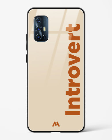 Introvert Glass Case Phone Cover (Vivo)