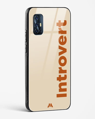 Introvert Glass Case Phone Cover (Vivo)