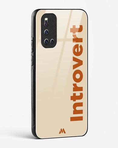 Introvert Glass Case Phone Cover (Vivo)