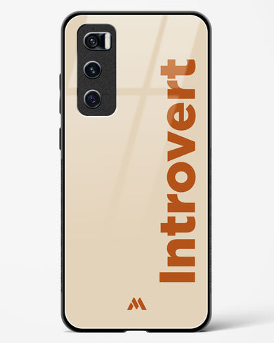 Introvert Glass Case Phone Cover (Vivo)