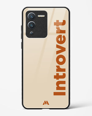 Introvert Glass Case Phone Cover (Vivo)