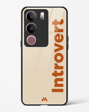 Introvert Glass Case Phone Cover (Vivo)