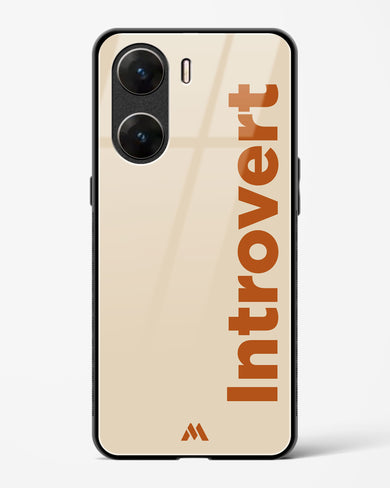 Introvert Glass Case Phone Cover (Vivo)