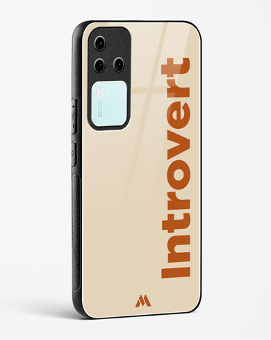 Introvert Glass Case Phone Cover (Vivo)