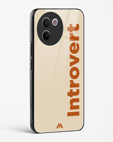 Introvert Glass Case Phone Cover (Vivo)