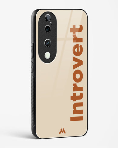 Introvert Glass Case Phone Cover (Vivo)