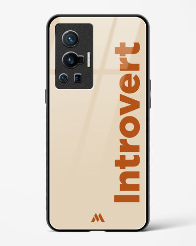 Introvert Glass Case Phone Cover (Vivo)
