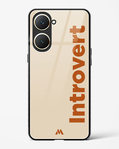 Introvert Glass Case Phone Cover (Vivo)