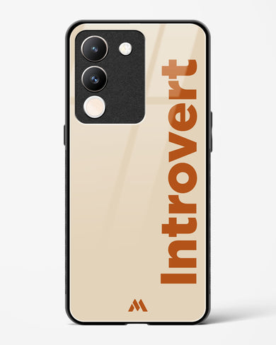 Introvert Glass Case Phone Cover (Vivo)