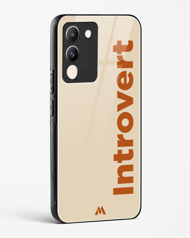 Introvert Glass Case Phone Cover (Vivo)