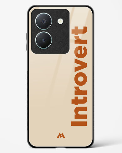 Introvert Glass Case Phone Cover (Vivo)