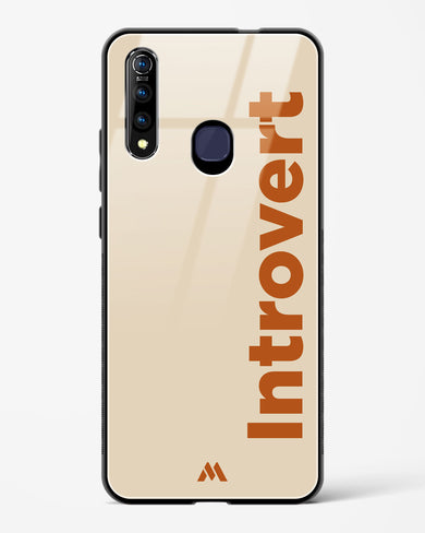 Introvert Glass Case Phone Cover (Vivo)