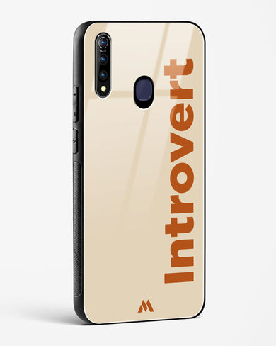 Introvert Glass Case Phone Cover (Vivo)