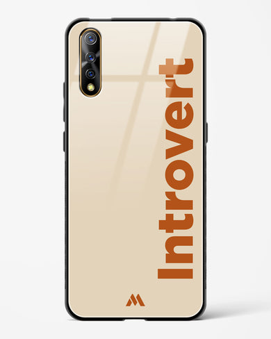 Introvert Glass Case Phone Cover (Vivo)