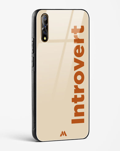 Introvert Glass Case Phone Cover (Vivo)