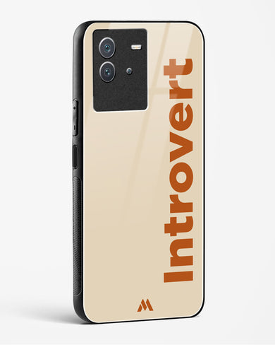 Introvert Glass Case Phone Cover (Vivo)