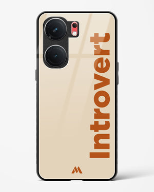 Introvert Glass Case Phone Cover (Vivo)