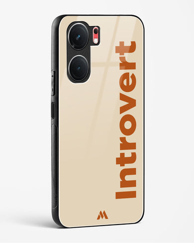 Introvert Glass Case Phone Cover (Vivo)