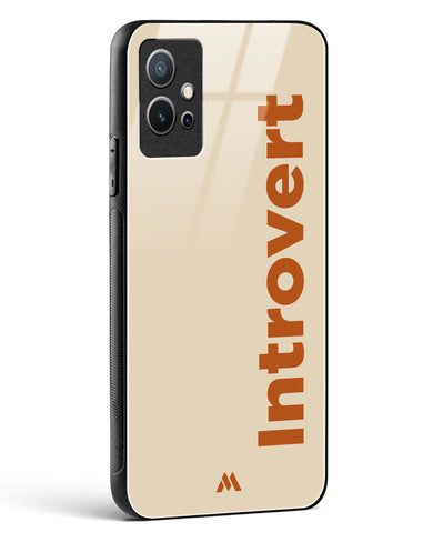 Introvert Glass Case Phone Cover (Vivo)