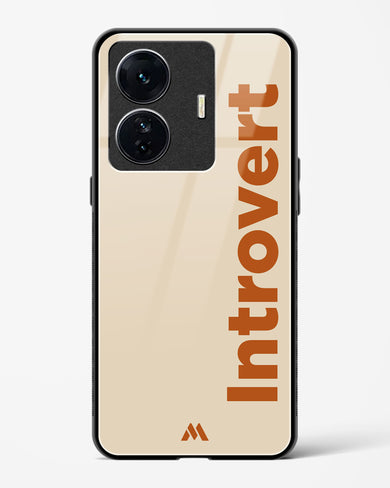 Introvert Glass Case Phone Cover (Vivo)