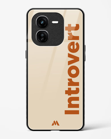 Introvert Glass Case Phone Cover (Vivo)