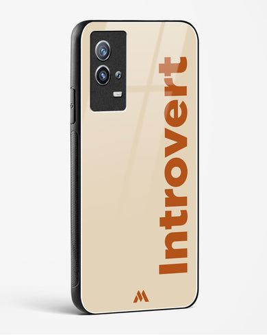 Introvert Glass Case Phone Cover (Vivo)