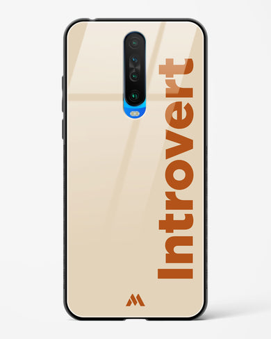 Introvert Glass Case Phone Cover (Xiaomi)