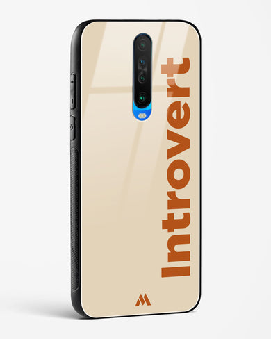 Introvert Glass Case Phone Cover (Xiaomi)