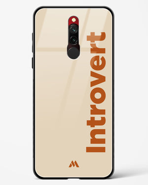 Introvert Glass Case Phone Cover (Xiaomi)