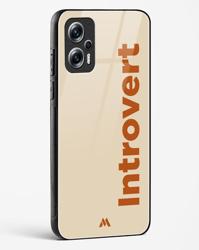 Introvert Glass Case Phone Cover (Xiaomi)