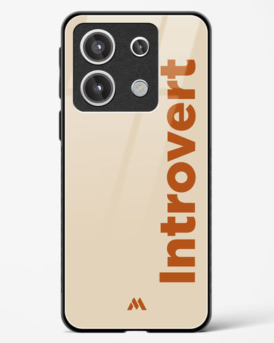 Introvert Glass Case Phone Cover (Xiaomi)