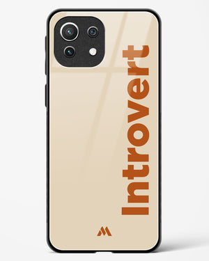 Introvert Glass Case Phone Cover (Xiaomi)