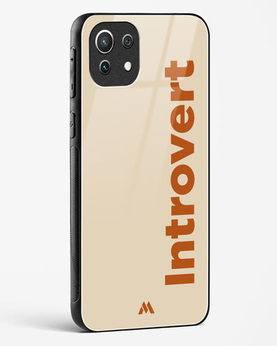 Introvert Glass Case Phone Cover (Xiaomi)