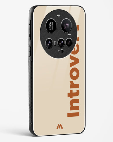 Introvert Glass Case Phone Cover (Xiaomi)