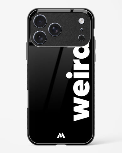 Weird Glass Case Phone Cover (Apple)