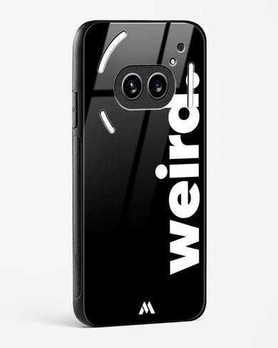Weird Glass Case Phone Cover (Nothing)