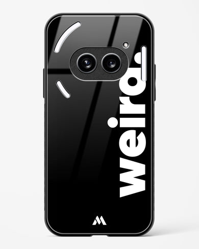 Weird Glass Case Phone Cover (Nothing)