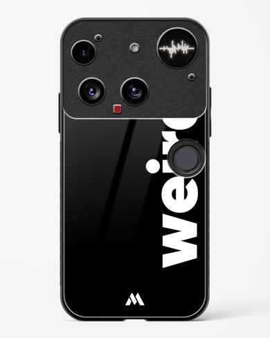 Weird Glass Case Phone Cover (Nothing)