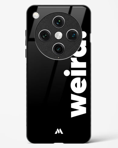 Weird Glass Case Phone Cover (Oppo)