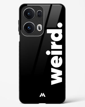 Weird Glass Case Phone Cover (Oppo)