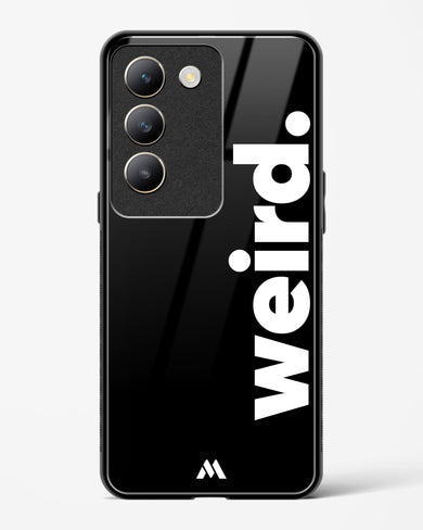 Weird Glass Case Phone Cover (Vivo)