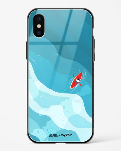 Against the Tides [BREATHE] Glass Case Phone Cover (Apple)