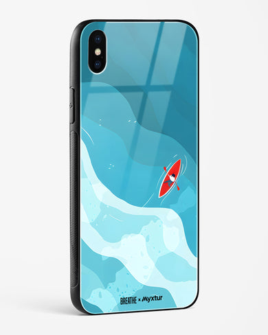 Against the Tides [BREATHE] Glass Case Phone Cover (Apple)