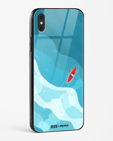 Against the Tides [BREATHE] Glass Case Phone Cover (Apple)