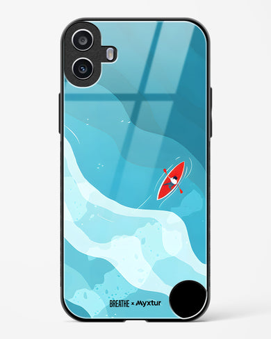 Against the Tides [BREATHE] Glass Case Phone Cover (Nothing)