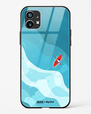 Against the Tides [BREATHE] Glass Case Phone Cover (Nothing)