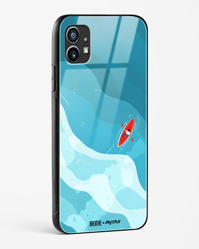 Against the Tides [BREATHE] Glass Case Phone Cover (Nothing)