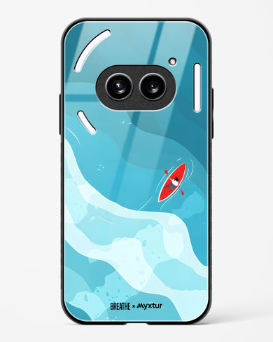 Against the Tides [BREATHE] Glass Case Phone Cover (Nothing)